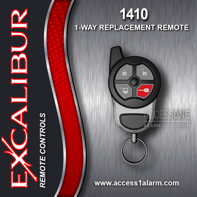 Excalibur 1410 1-Way 1-Mile Range Remote Control